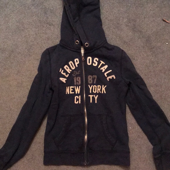 Navy blue Aeropostale jacket, size medium - Picture 1 of 1